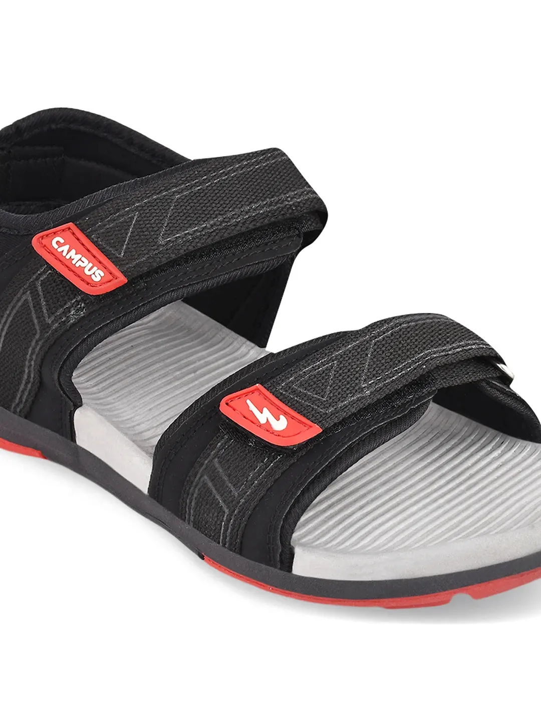 GC-17A Black Men's Sandals sold by Campus Shoes product image thumbnail 5