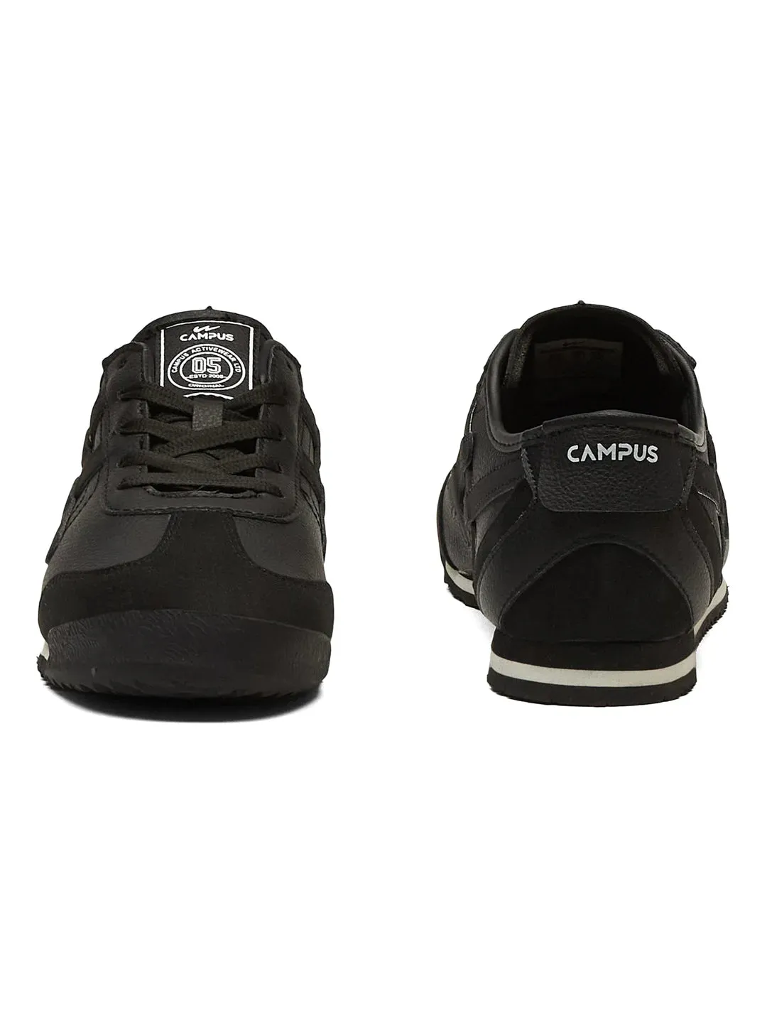 MUSH Black Women's Sneakers sold by Campus Shoes product image thumbnail 3