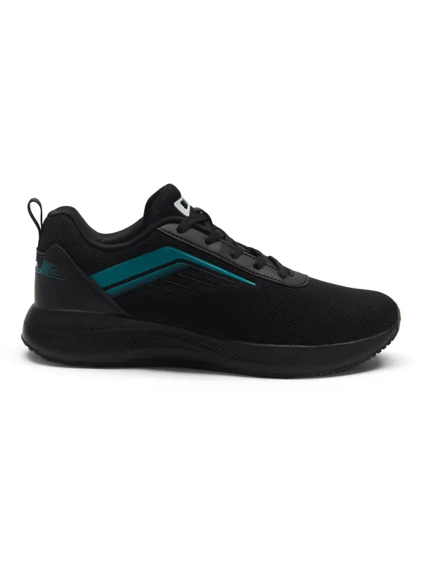 SLAY Black Men's Running Shoes made by Campus Shoes