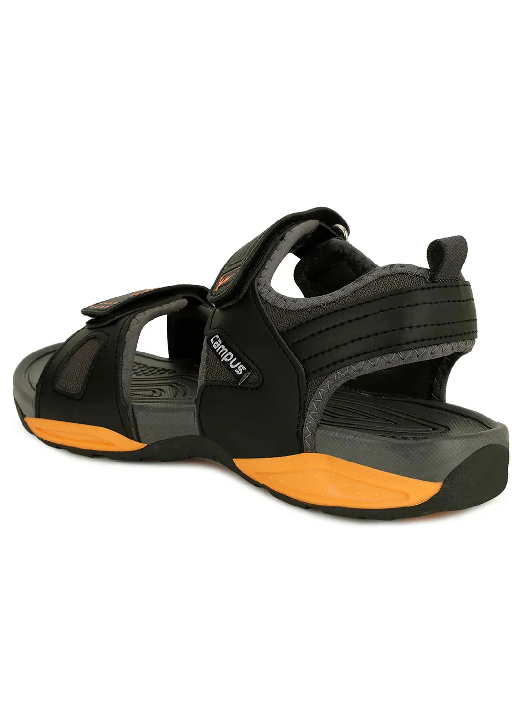 3K-905A Black Men's Sandals sold by Campus Shoes product image thumbnail 3