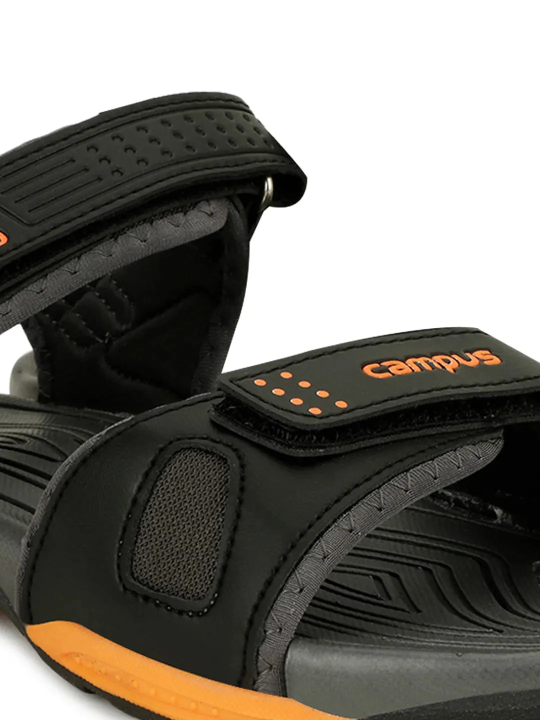 3K-905A Black Men's Sandals sold by Campus Shoes product image thumbnail 5