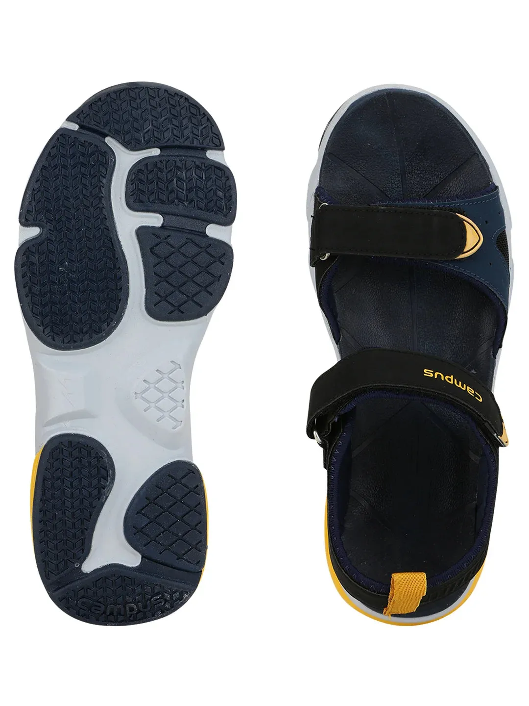 GC-11A Black Men's Sandals sold by Campus Shoes product image thumbnail 3