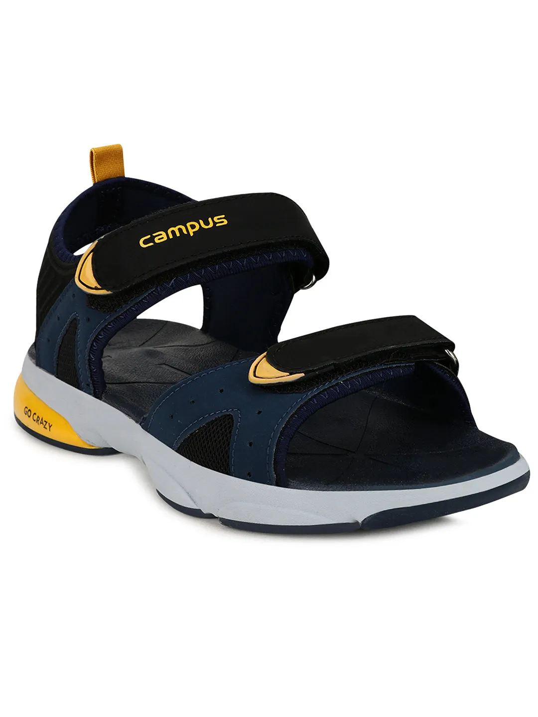 GC-11A Black Men's Sandals sold by Campus Shoes product image thumbnail 2