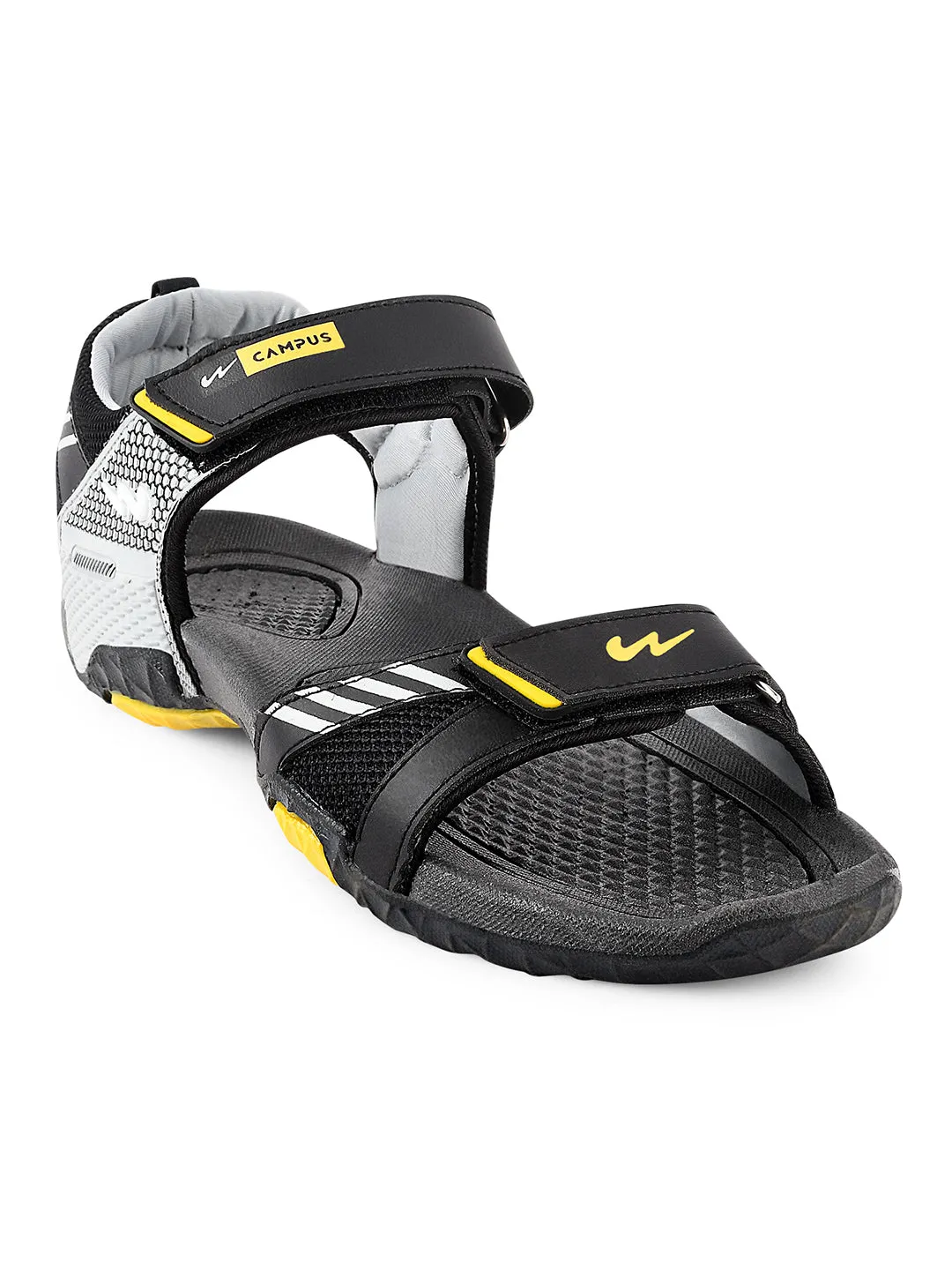 GC-22490A Black Men's Sandals sold by Campus Shoes product image thumbnail 2