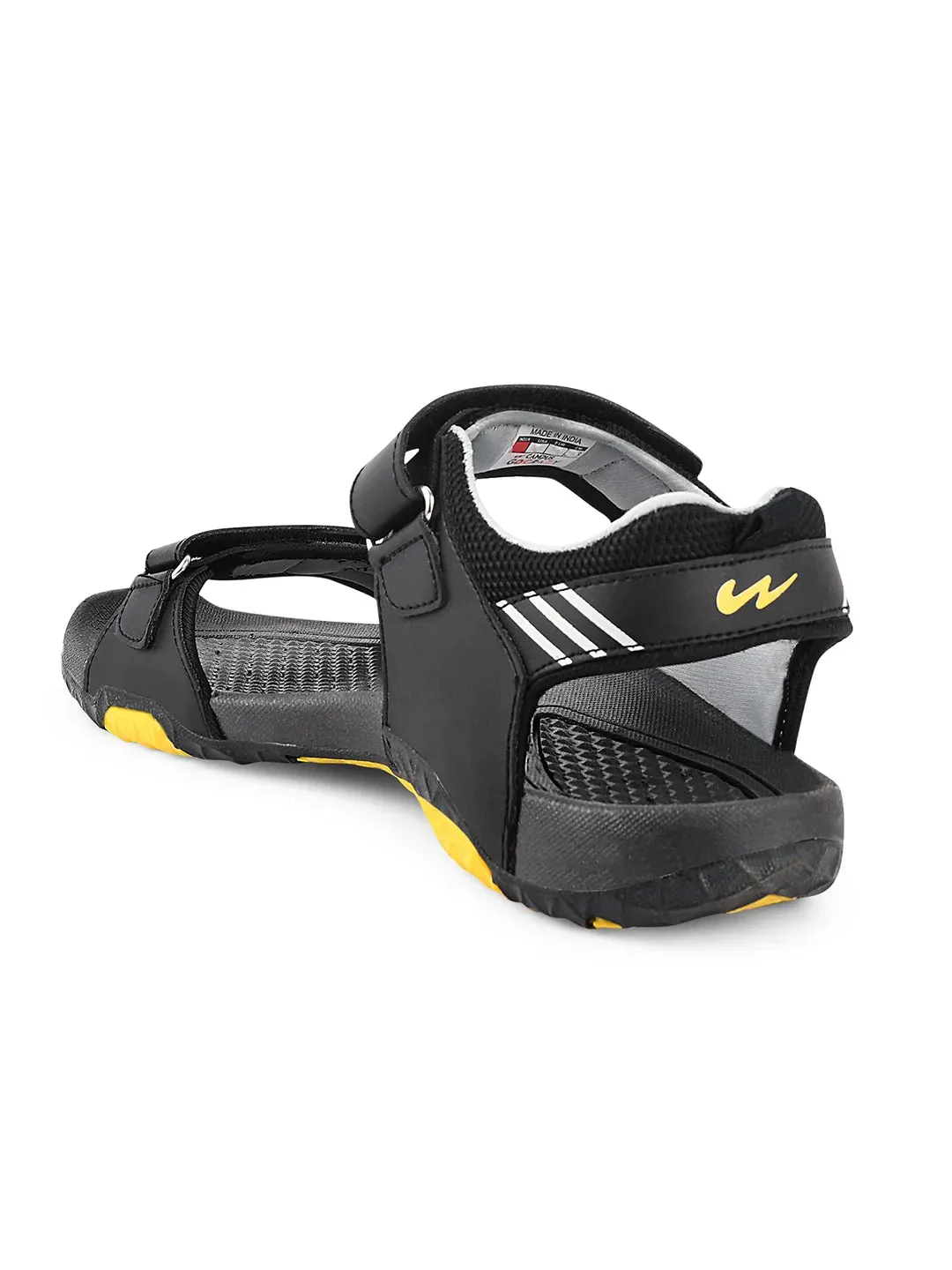 GC-22490A Black Men's Sandals sold by Campus Shoes product image thumbnail 5