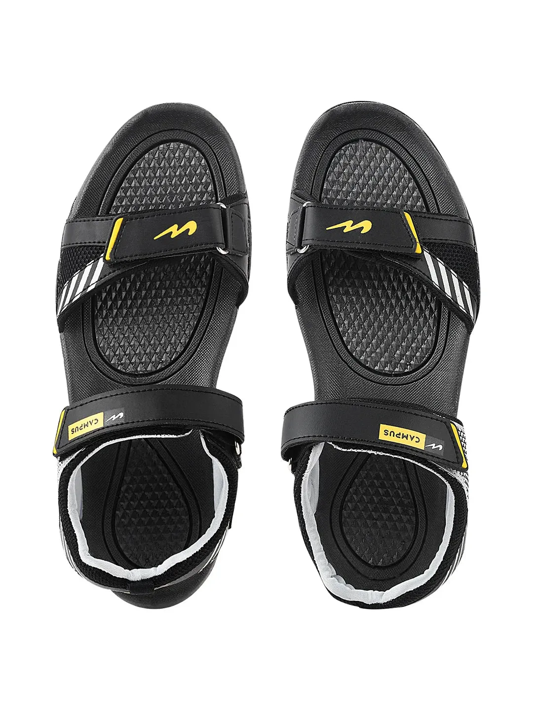GC-22490A Black Men's Sandals sold by Campus Shoes product image thumbnail 4