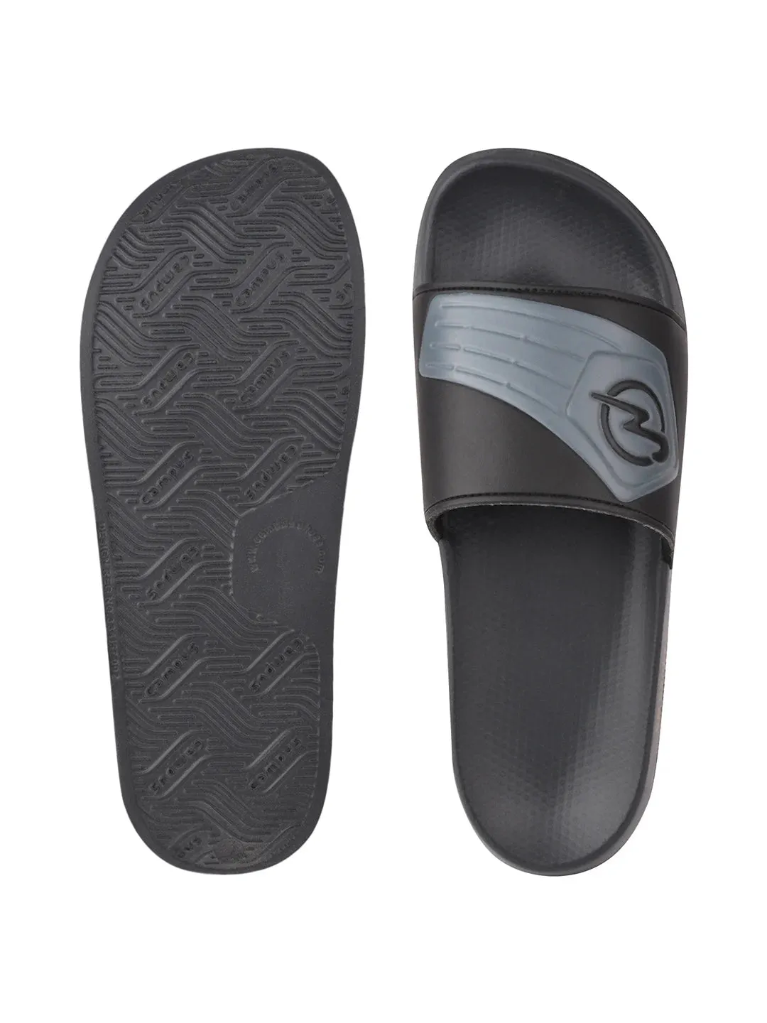 SL-429A Grey Men's Slides sold by Campus Shoes product image thumbnail 4