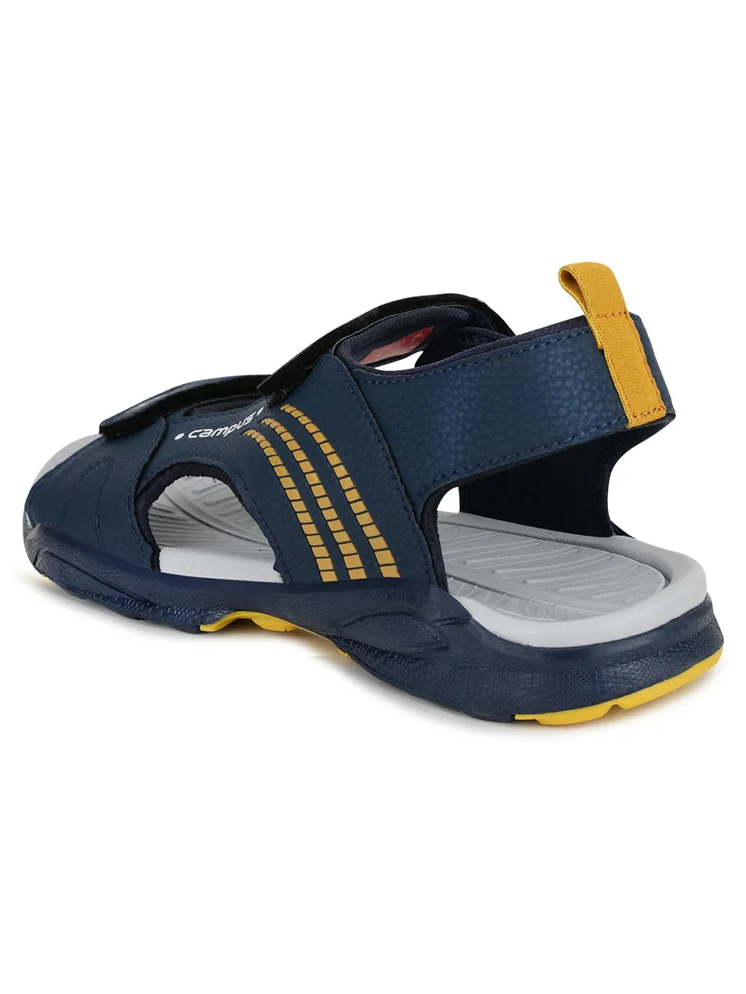 3K-SD-055B Navy Men's Sandals sold by Campus Shoes product image thumbnail 3