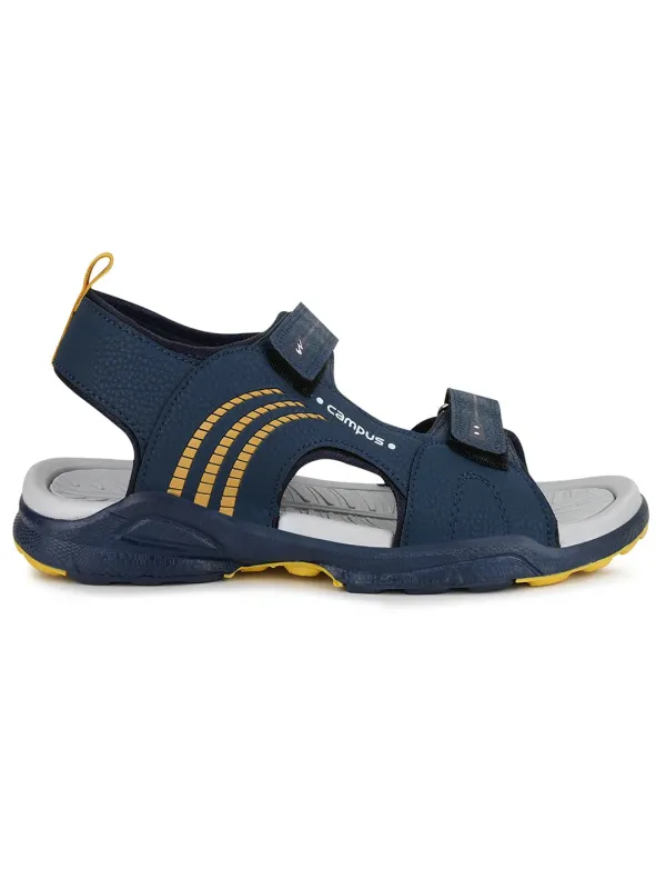 3K-SD-055B Navy Men's Sandals sold by Campus Shoes