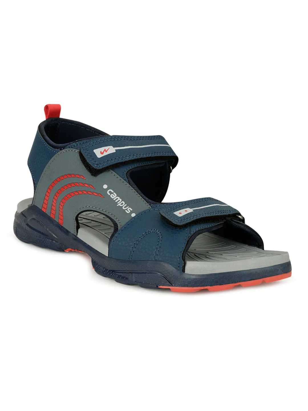 3K-SD-055B Navy Men's Sandals sold by Campus Shoes product image thumbnail 2