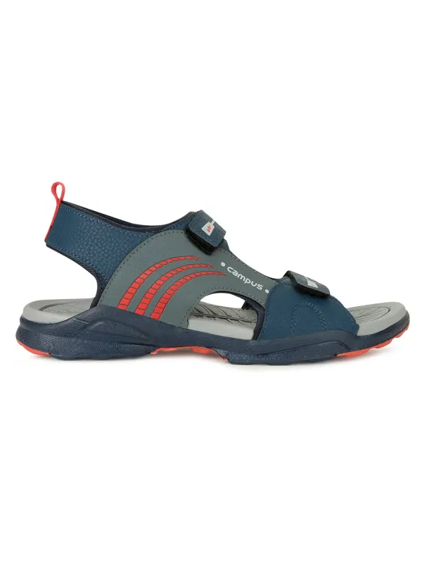 3K-SD-055B Navy Men's Sandals sold by Campus Shoes