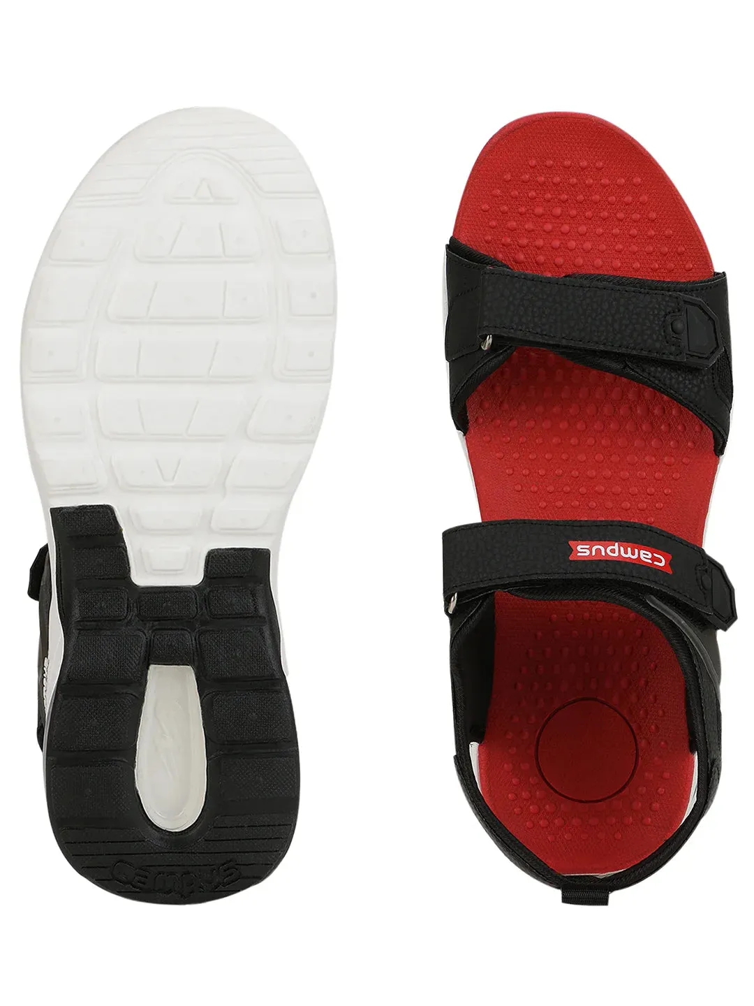 GC-10B Black Men's Sandals sold by Campus Shoes product image thumbnail 4