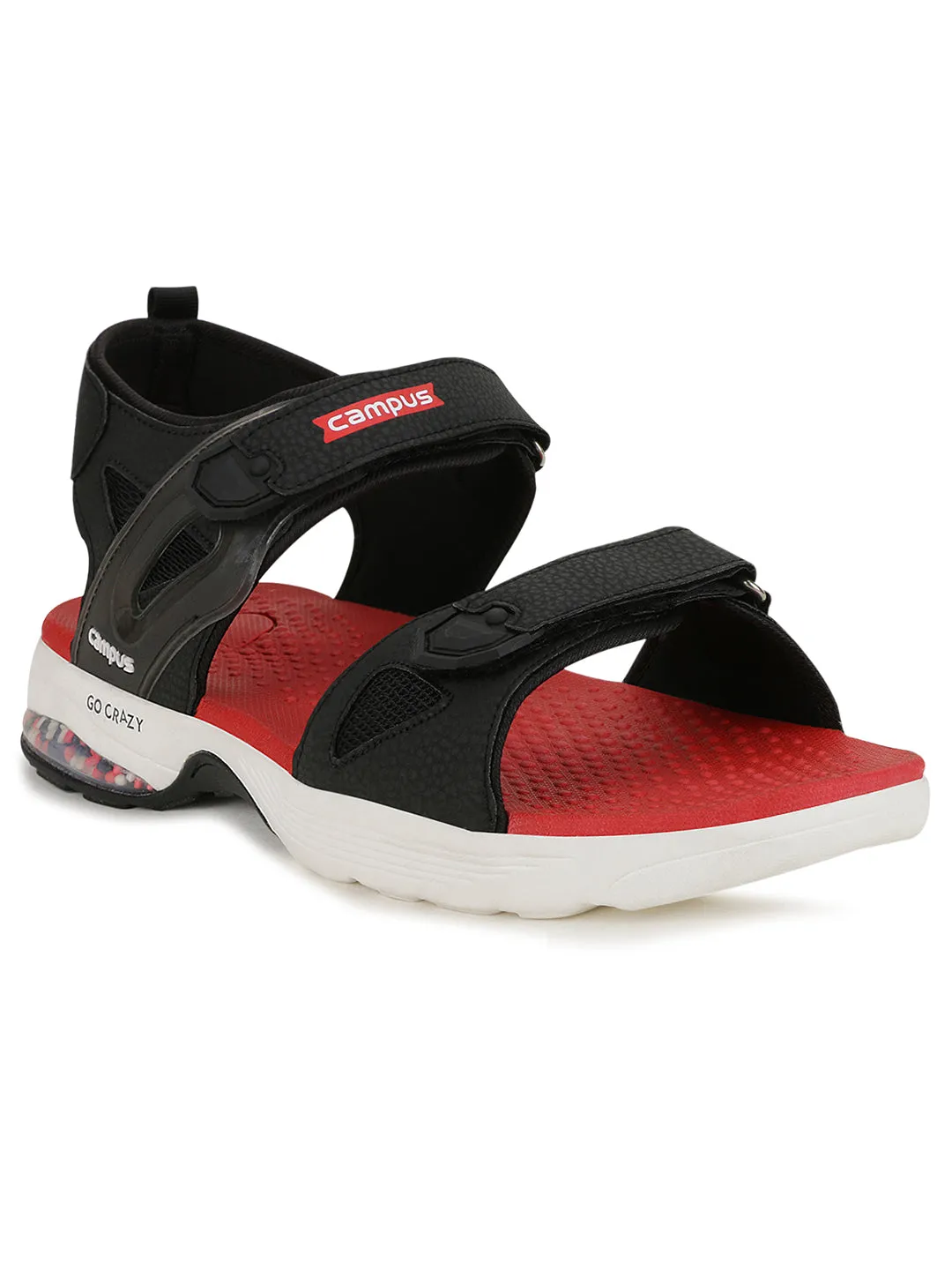 GC-10B Black Men's Sandals sold by Campus Shoes product image thumbnail 2