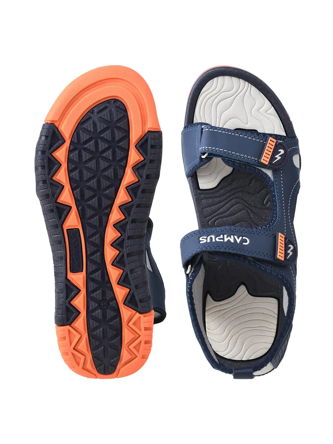 3K-908A Blue Men's Sandals sold by Campus Shoes product image thumbnail 4