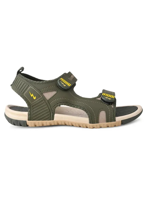 3K-908A Green Men's Sandals sold by Campus Shoes