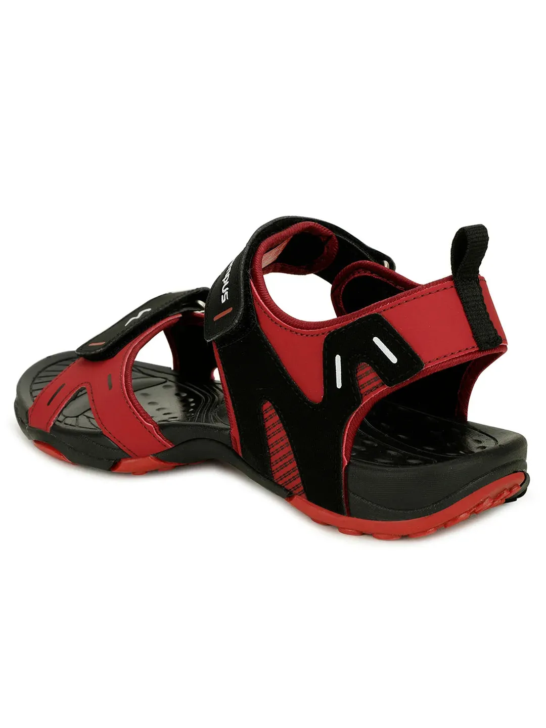 3K-SD-053A Red Men's Sandals sold by Campus Shoes product image thumbnail 3