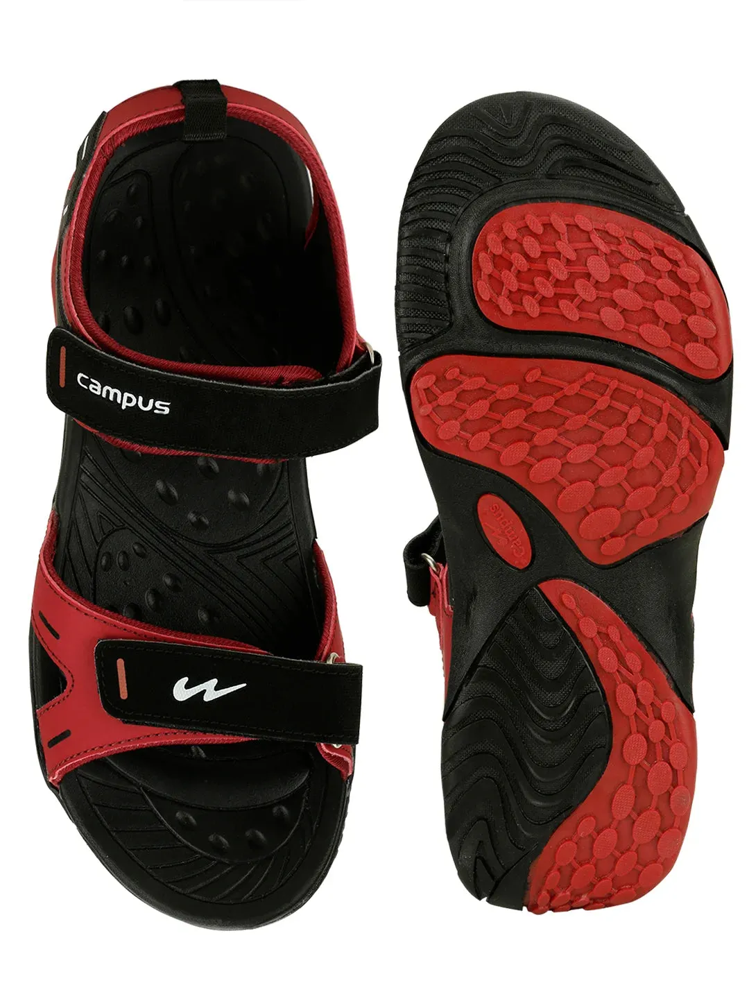 3K-SD-053A Red Men's Sandals sold by Campus Shoes product image thumbnail 4