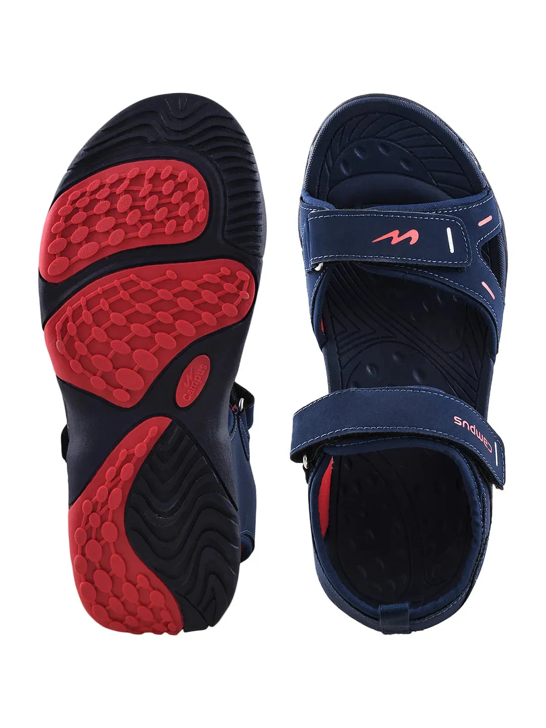 3K-SD-053A Navy Men's Sandals sold by Campus Shoes product image thumbnail 3