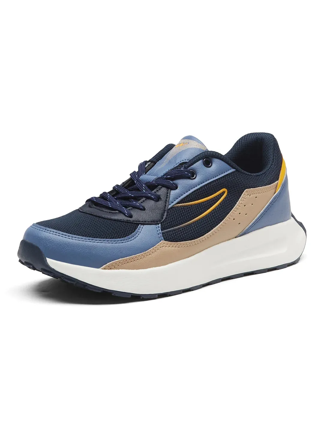 CABLE Navy Men's Sneakers sold by Campus Shoes product image thumbnail 5