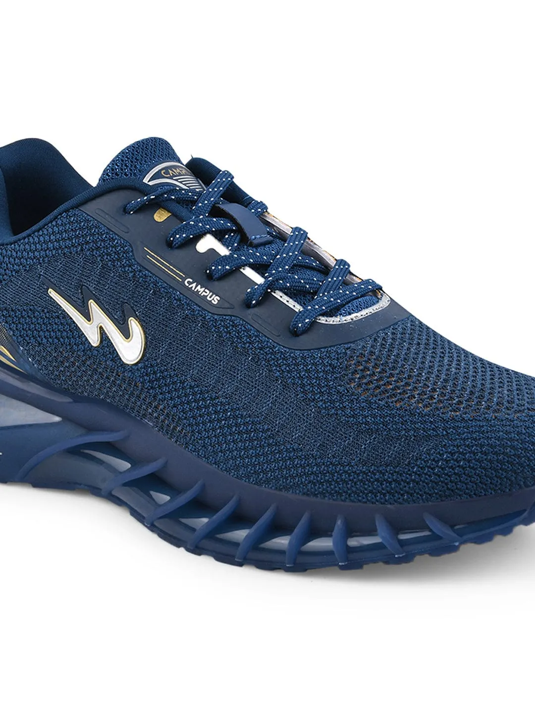 HOOD Blue Men's Running Shoes sold by Campus Shoes product image thumbnail 5