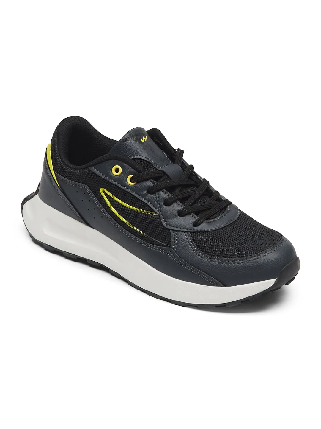 CABLE Black Men's Sneakers sold by Campus Shoes product image thumbnail 2