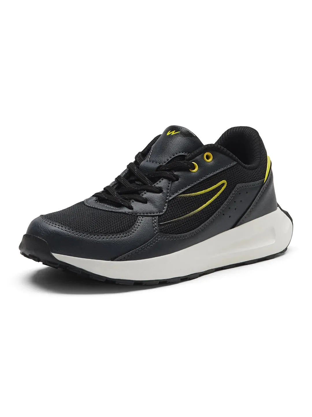 CABLE Black Men's Sneakers sold by Campus Shoes product image thumbnail 5