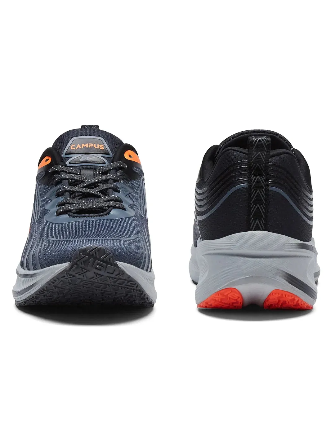 COLLAB Grey Men's Running Shoes sold by Campus Shoes product image thumbnail 3