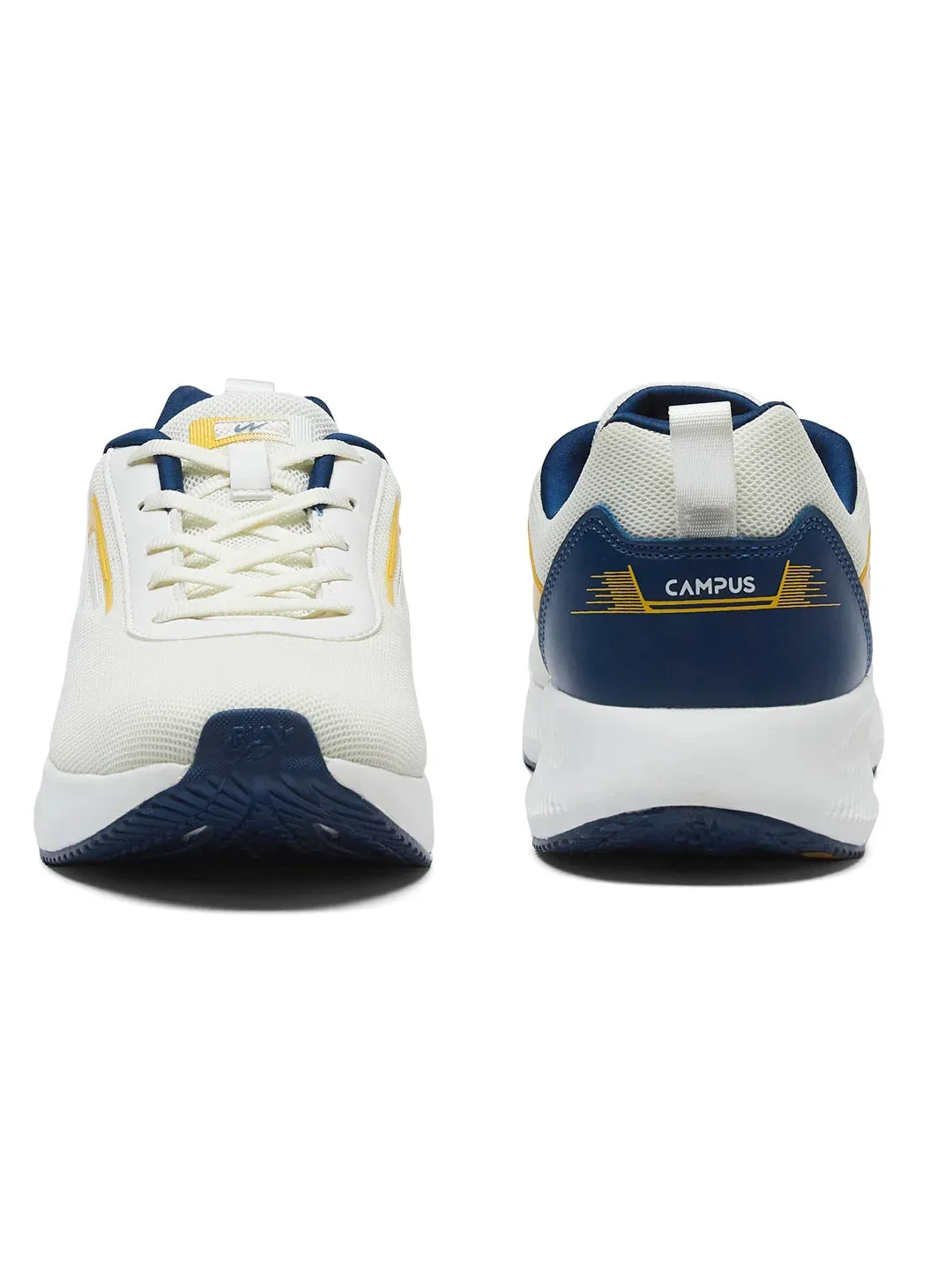 SLAY Off White Men's Running Shoes sold by Campus Shoes product image thumbnail 3