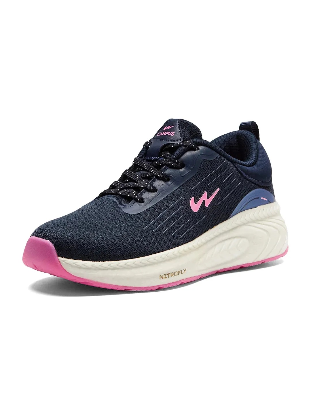 MALORE Navy Women's Running Shoes sold by Campus Shoes product image thumbnail 5
