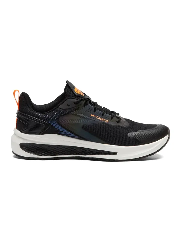 BEAD Black Men's Running Shoes sold by Campus Shoes