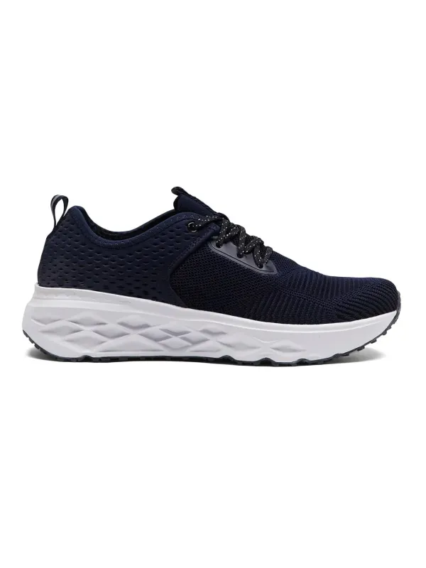 HAWN Navy Men's Running Shoes sold by Campus Shoes