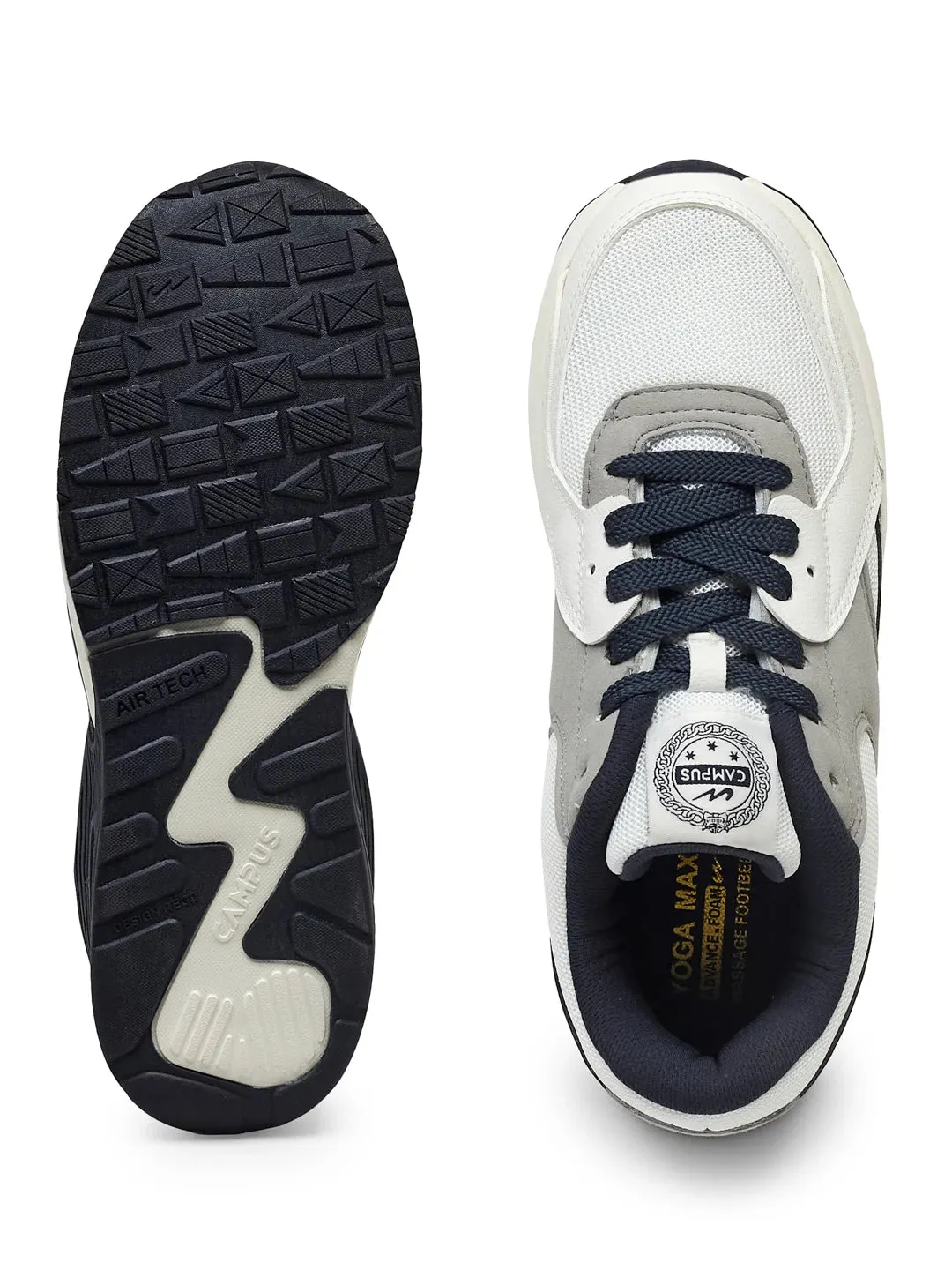 STARSHIP White Men's Sneakers sold by Campus Shoes product image thumbnail 4