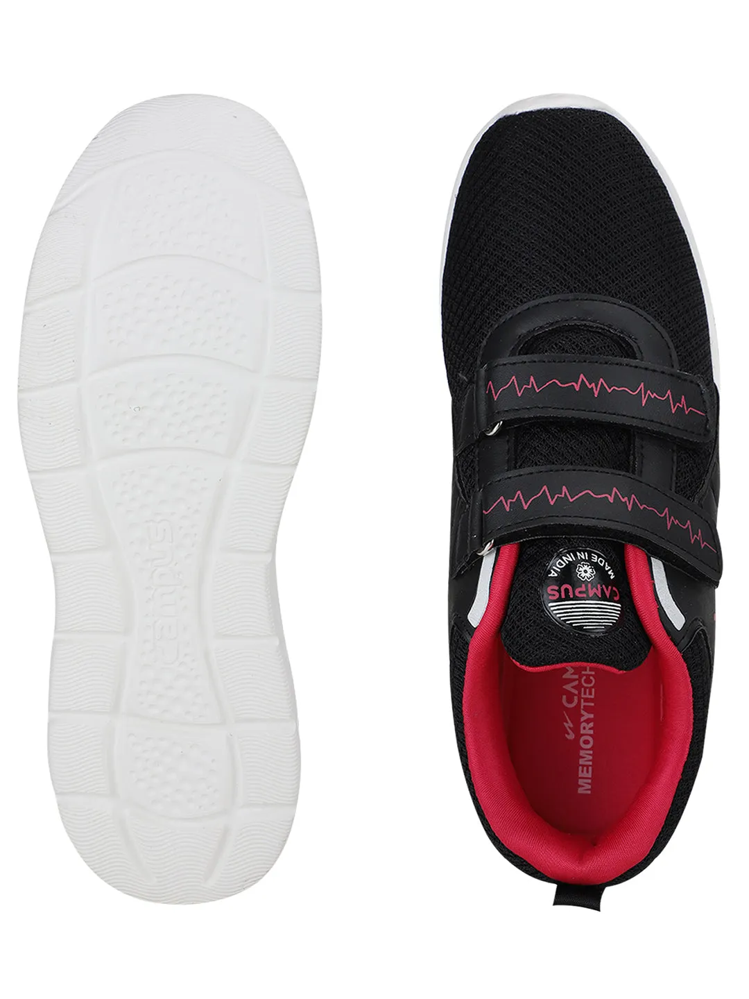 CYNDRA Black Women's Running Shoes sold by Campus Shoes product image thumbnail 5