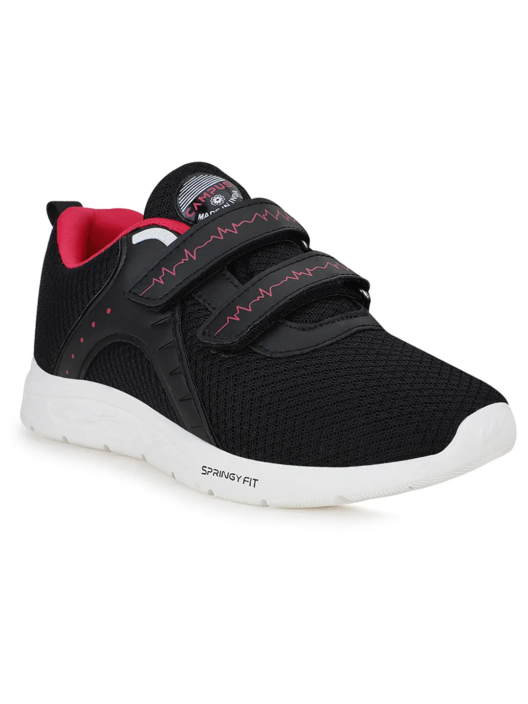 CYNDRA Black Women's Running Shoes sold by Campus Shoes product image thumbnail 2