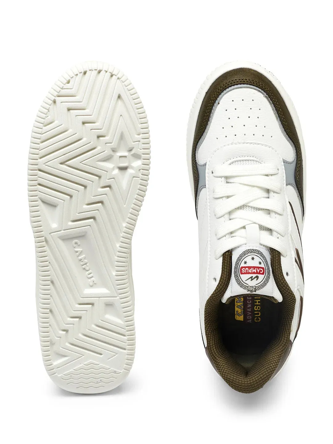 SMOLT White Women's Sneakers sold by Campus Shoes product image thumbnail 4