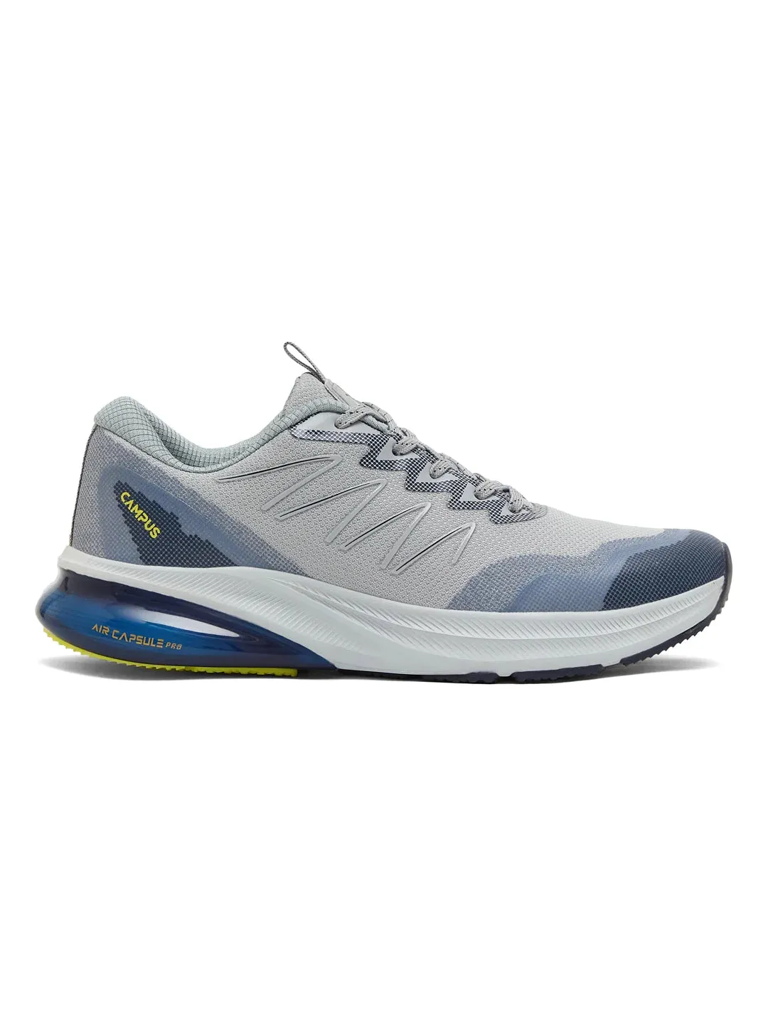 BEGIN Grey Men's Running Shoes sold by Campus Shoes