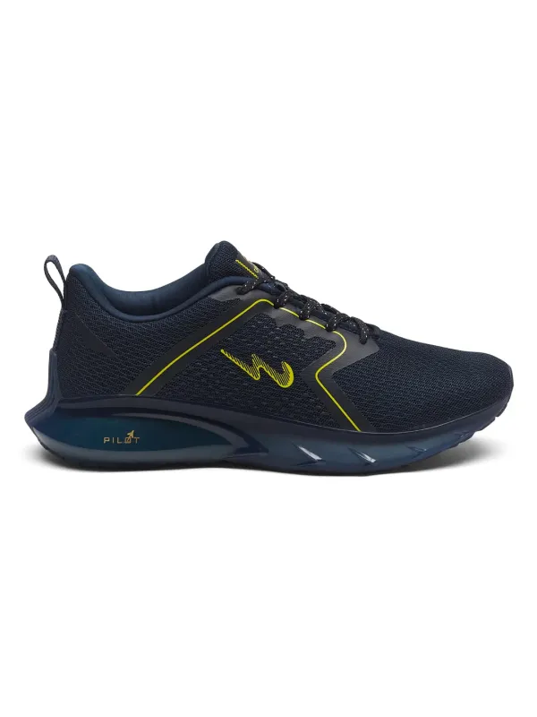 GAVIN Navy Men's Running Shoes sold by Campus Shoes