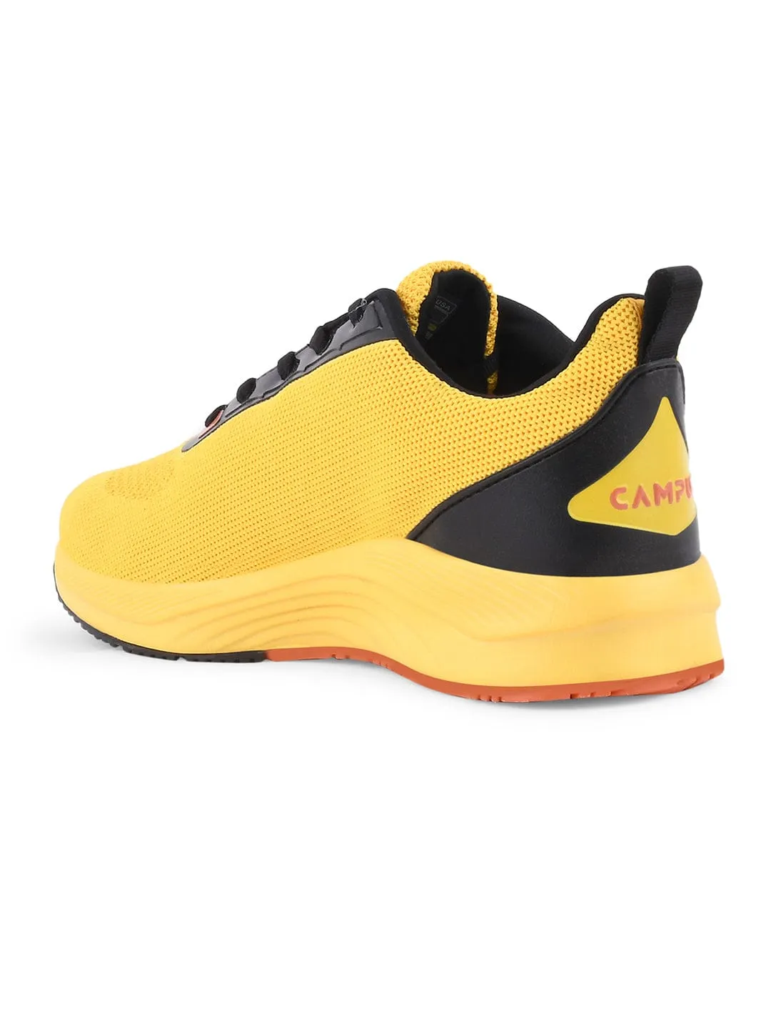 CAMP ZANE Yellow Men's Running Shoes sold by Campus Shoes product image thumbnail 3