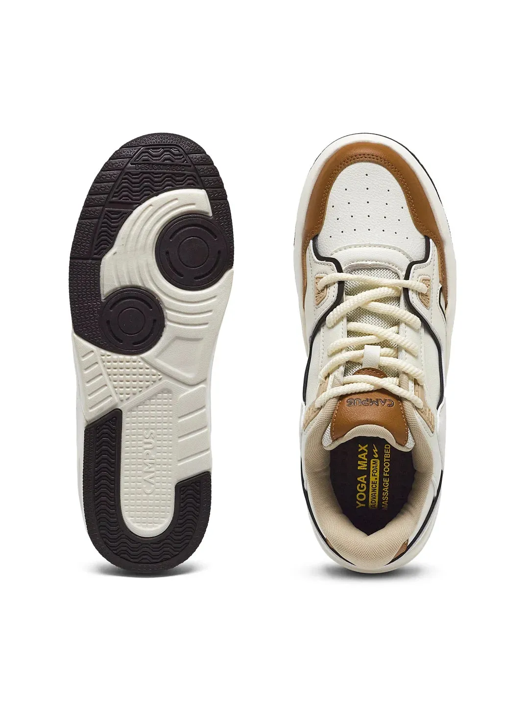 SYNC Off White Men's Sneakers sold by Campus Shoes product image thumbnail 4