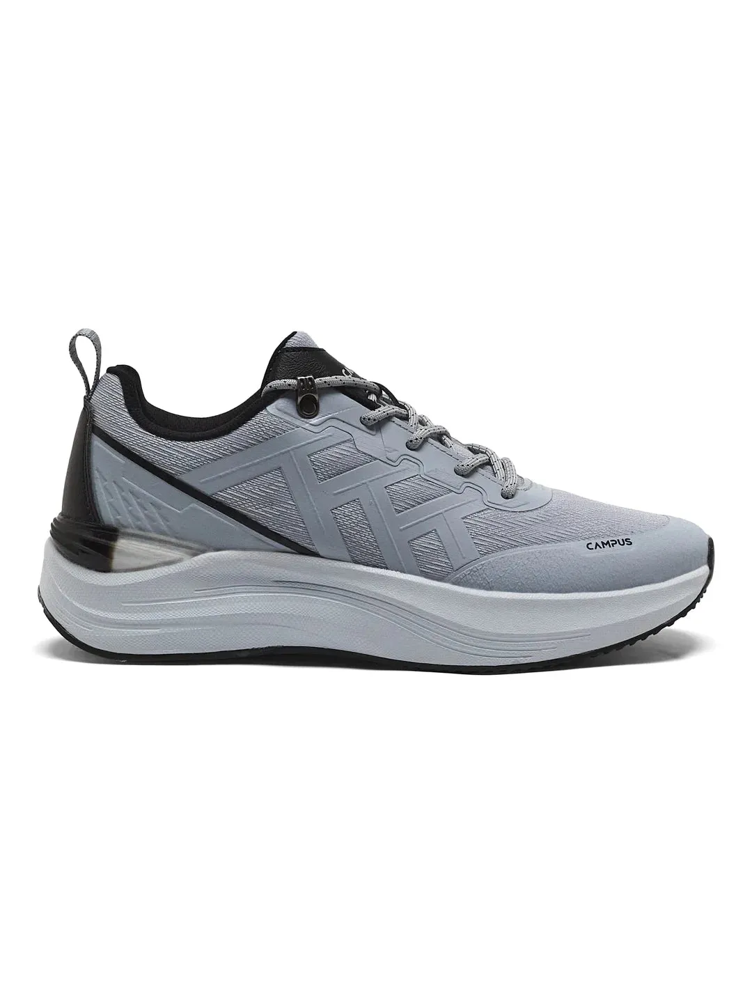 TRICK Grey Men's Running Shoes sold by Campus Shoes
