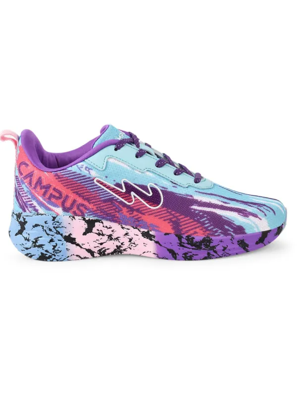 CAMP SHIMMER Blue Women's Running Shoes sold by Campus Shoes
