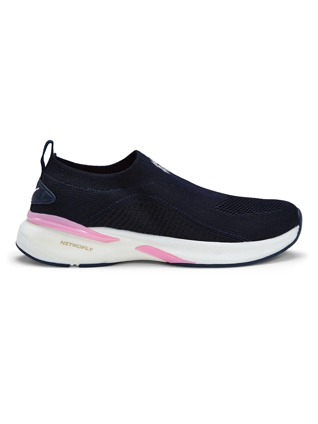 MADRA Navy Women's Walking shoes sold by Campus Shoes