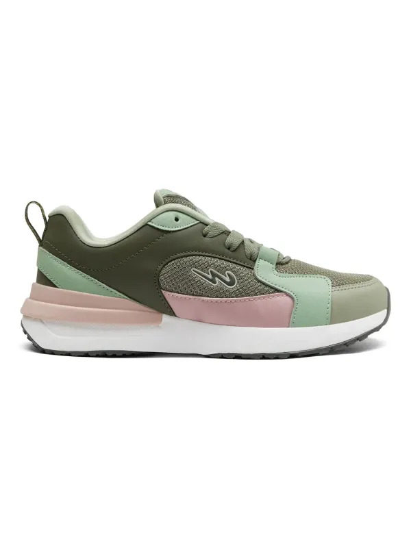TEMPT Olive Women's Sneakers sold by Campus Shoes