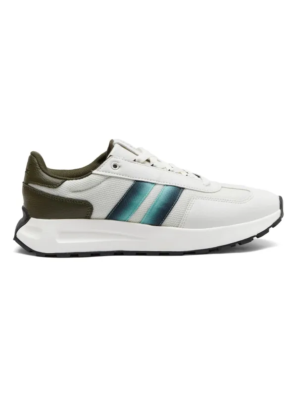 MASK White Men's Running Shoes sold by Campus Shoes