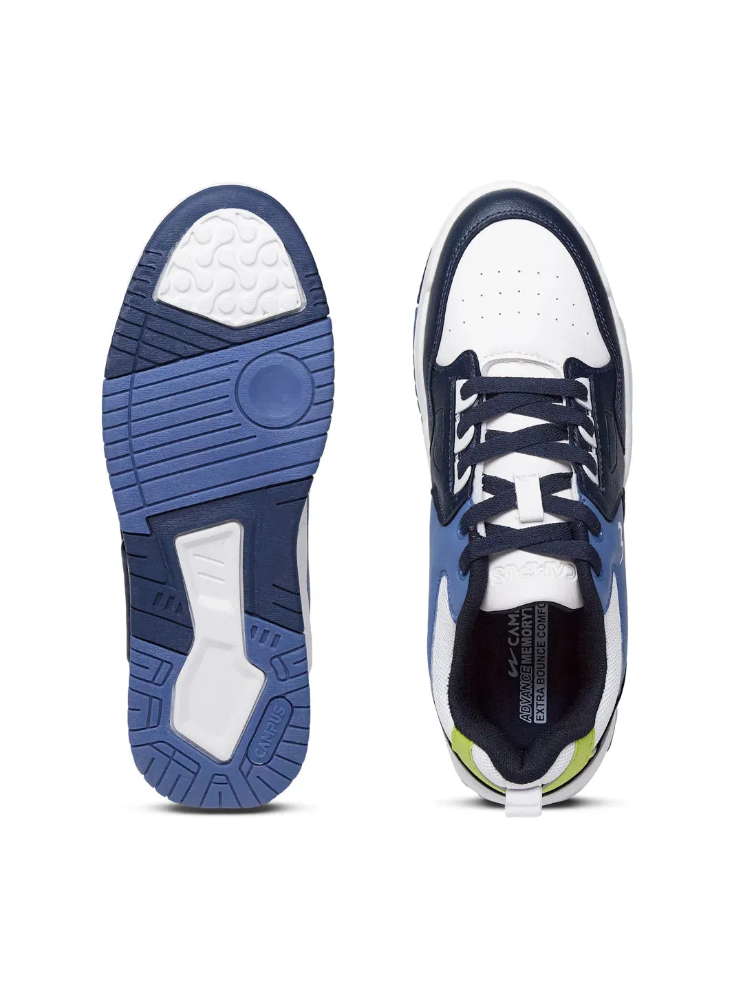 OG-36 White Men's Sneakers sold by Campus Shoes product image thumbnail 4