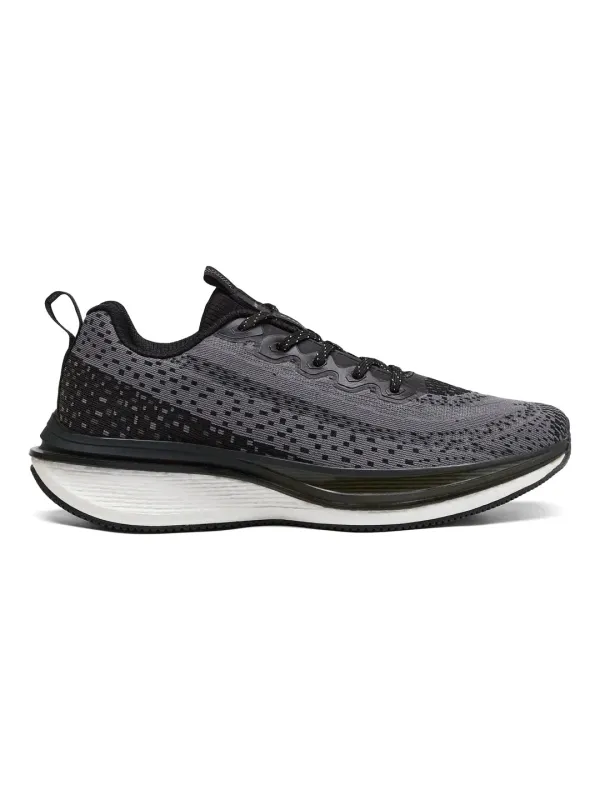 ACCESS Black Men's Running Shoes sold by Campus Shoes