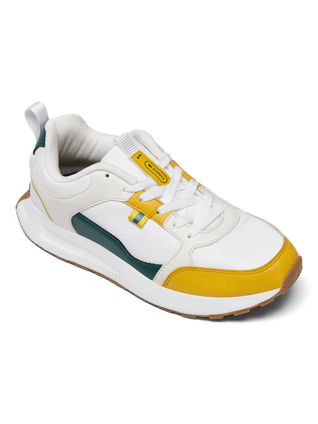 PASSO White Men's Sneakers sold by Campus Shoes product image thumbnail 2