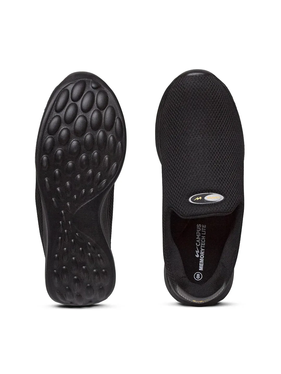 COCO Black Men's Walking Shoes sold by Campus Shoes product image thumbnail 4