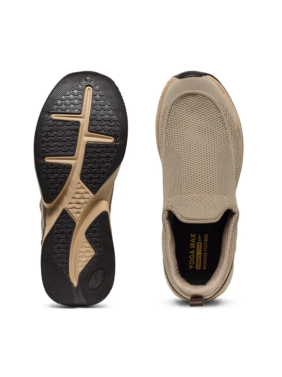 REASON Beige Men's Walking Shoes sold by Campus Shoes product image thumbnail 4