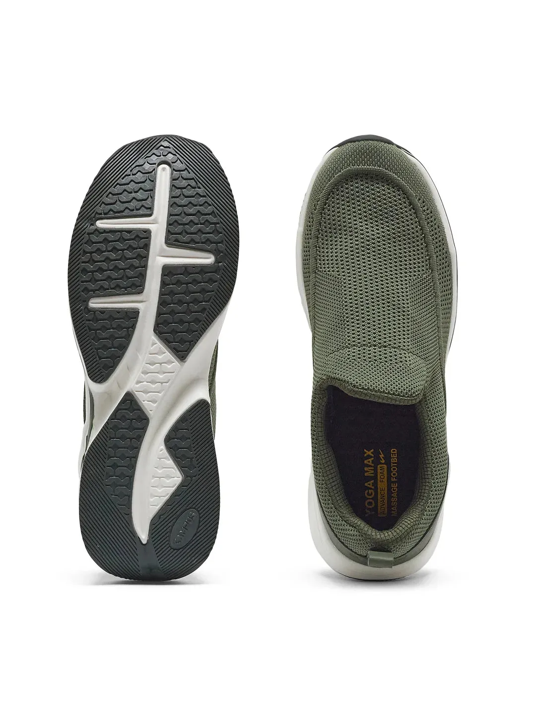 REASON Olive Men's Walking Shoes sold by Campus Shoes product image thumbnail 4